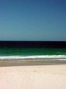Sand, surf and sky